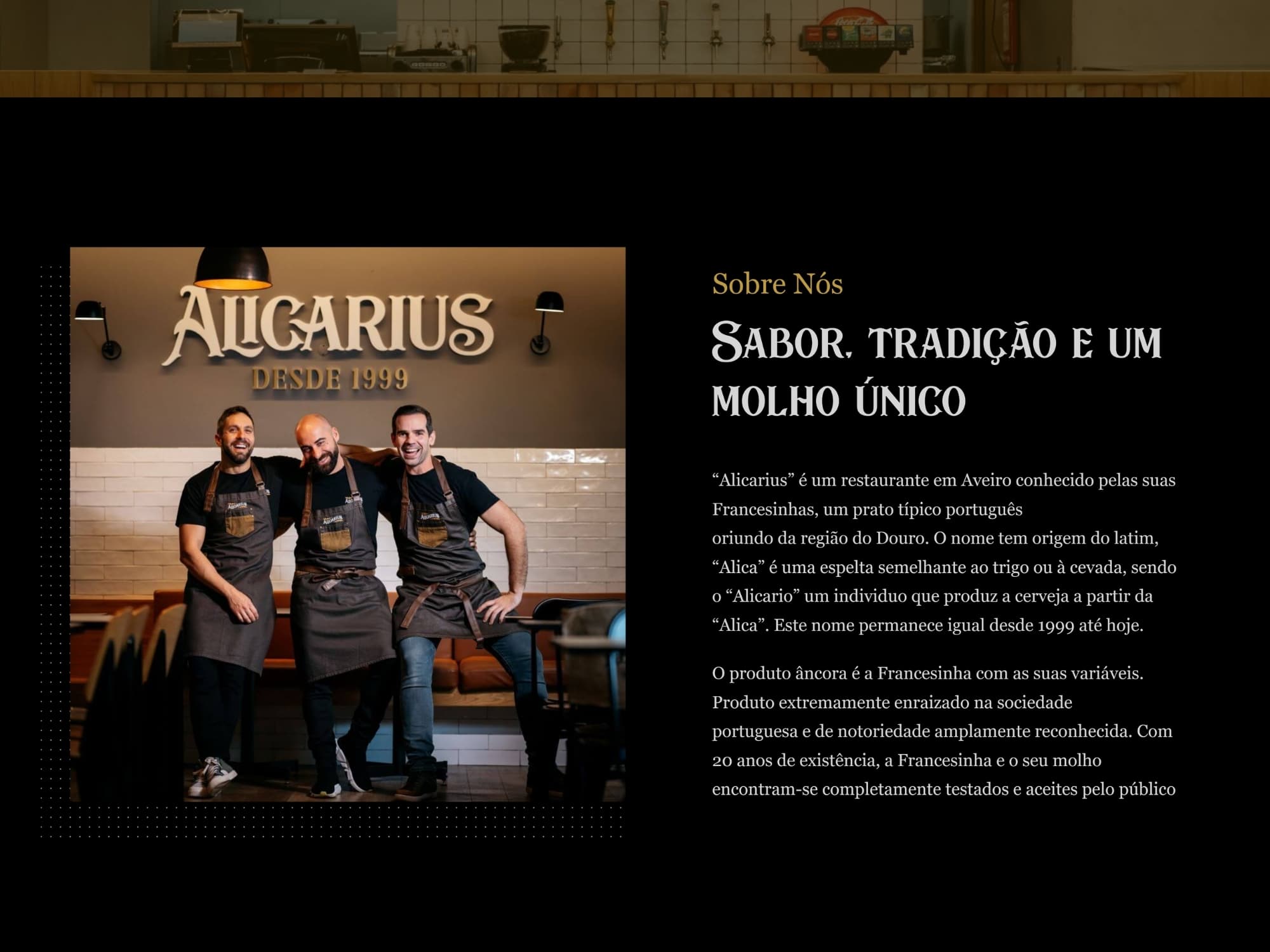 Alicarius, newsletter integrada no sistema