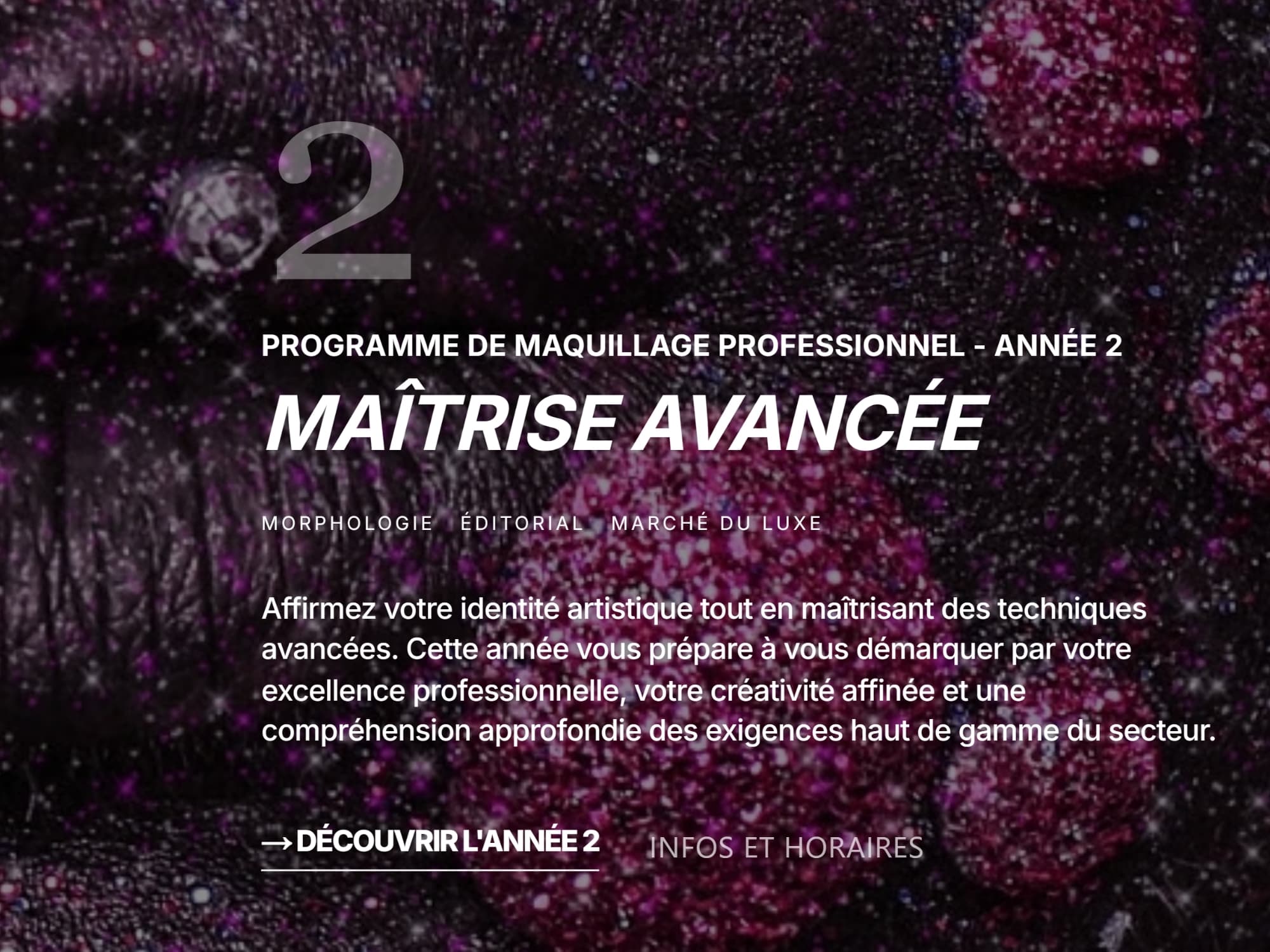 M-Art Academy, admin dashboard for content editing