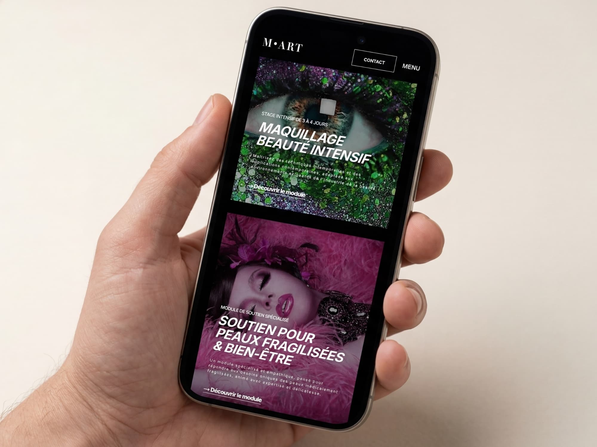 M-Art Academy, email automations for students