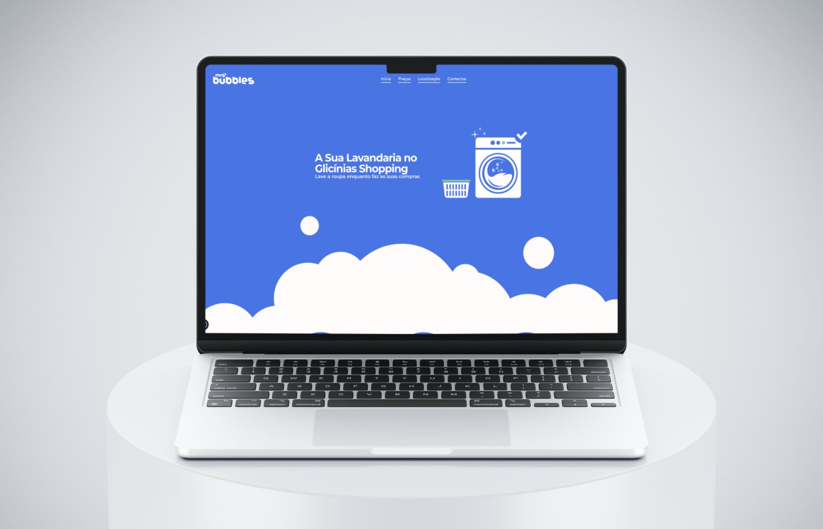 Mrs Bubbles, editorial photography of the space in Glicínias